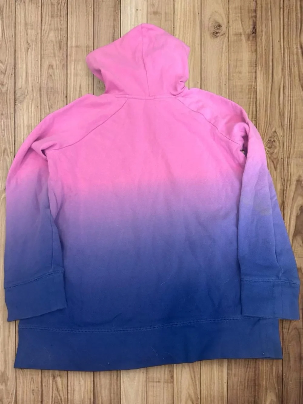 ombré hoodie